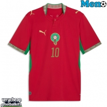 Morocco Brahim Diaz #10 Replica Home Shirt World Cup 2026 Short Sleeve